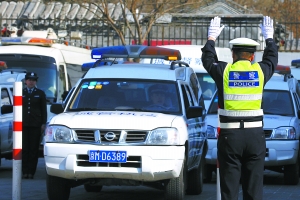 北京西城城管大队培训“文明开车”