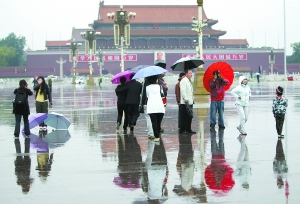 北京昨迎今春最大一场降雨 城区降水量13毫米