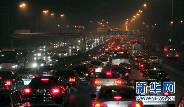 逾七成受访者认为北京交通拥堵未缓解