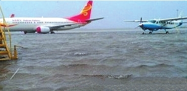 三张北京暴雨“海景图”移花接木(图)