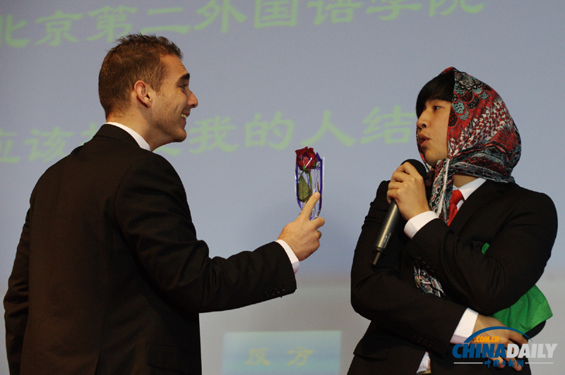 2012北京高校外国留学生汉语辩论赛进入半决赛