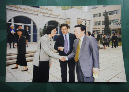 孙家正参加巴尔扎克诞辰大会