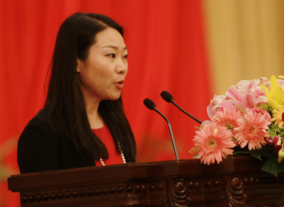 纪念中国日报创刊30周年座谈会在人民大会堂举行(组图)