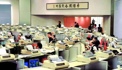 港交所昨延长交易时间与内地股市接轨(图)