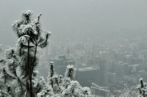 城口普降大雪