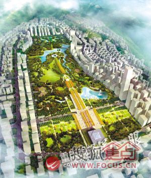 重庆中央公园明年国庆亮相 40亿打造世界一流公园