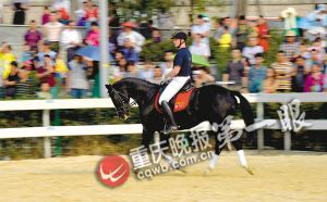 重庆马术队将落户巴滨路马术中心 可免费看千万元纯种马表演
