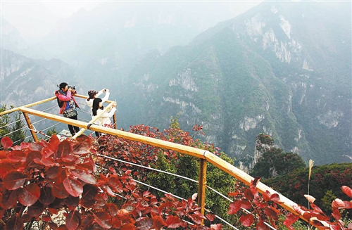巫山红叶节如期而至 自驾游可享每车百元油料
