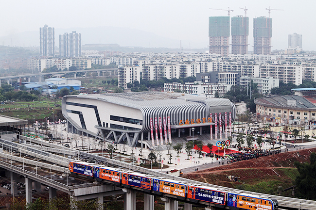 巴南区体育馆建成投用