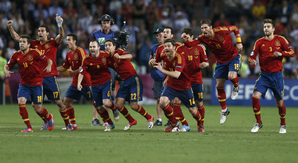 欧洲杯：西班牙4:2点杀葡萄牙进决赛