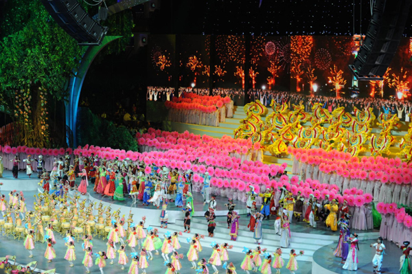 中国2010年上海世博会开幕式在上海举行