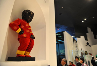 世博园工艺品展现各地风情