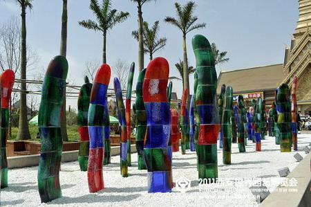 2011西安世园会重要雕塑及艺术品