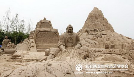 2011西安世园会重要雕塑及艺术品