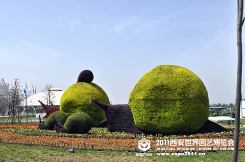 世园会绿雕