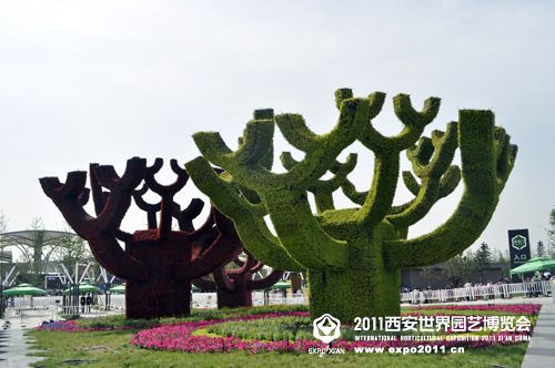 世园会绿雕