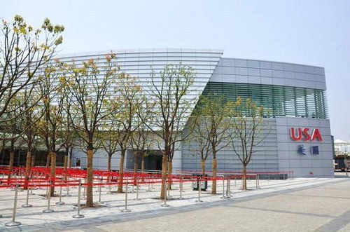 组图:美国馆高科技手段带来多感官体验