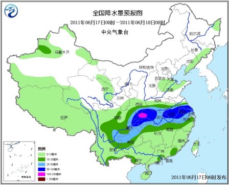 未来三天江南、江汉、西南地区将有大到暴雨