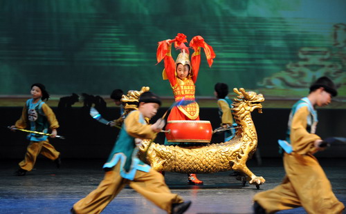 大陆和平小天使在台举行专场演出