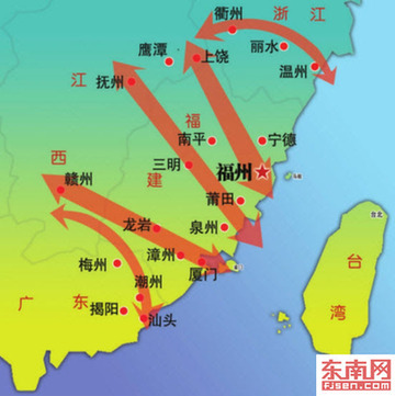 闽浙粤赣共建“海西20城”