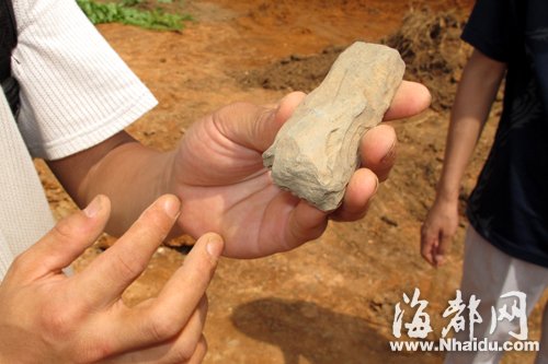 闽侯一工地发现史前遗址 距今4000年左右(图)