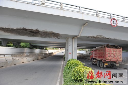 通车4年 泉州大桥南立交桥被鉴定为“危桥”