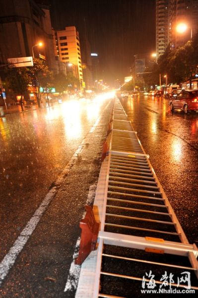 昨晚这场雨 福州最高降温8℃~9℃(组图)