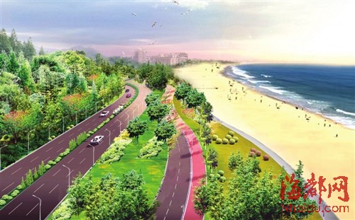 环岛路:岚岛最美风景线 总长约100公里(图)