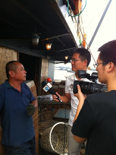 福建渔民讲述赴钓鱼岛海域捕捞见闻