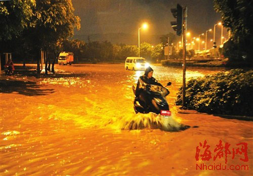 一场暴雨榕城涝点60处 数量之多为今年之最