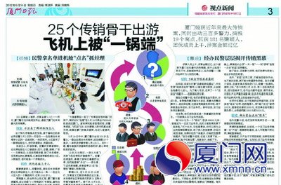 妻子在厦深陷传销 男子为救其