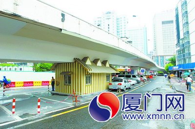 我市首座跨线桥文园桥暑期大修 已经