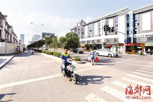 福州市区遮荫大树被移走 部门称树少是为透街景