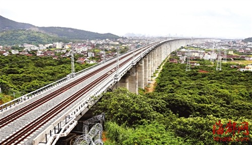 最美高铁隐在青山绿水间 向莆铁路穿越七大名胜景区