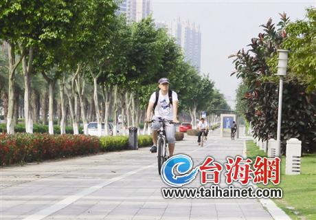 厦门首个公共自行车系统有望月底在海沧投用