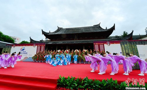 两岸百名儿童在福州千年孔庙开启礼乐旅程