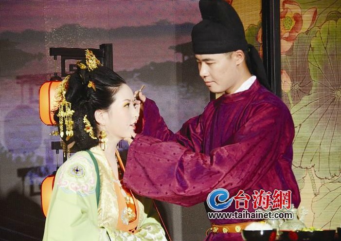 唯美唐制婚礼穿越千年至龙岩