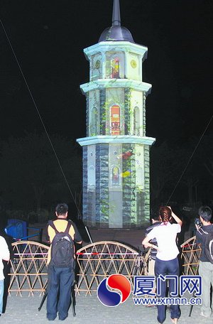 2013园博苑灯光旅游节28日启动 周六去赏3D灯光秀