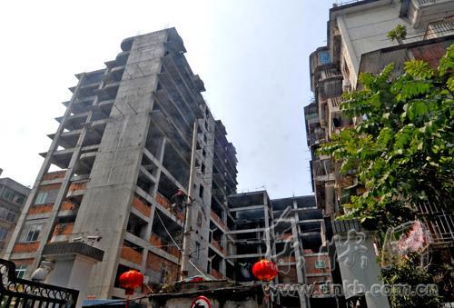 福州东街口最大烂尾楼搁浅20年