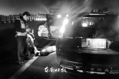 长乐一男子持斧杀人后驾车逃窜 福州高速交警