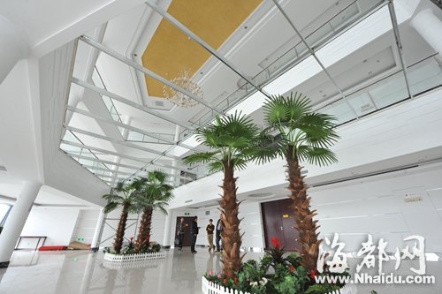 福州世茂百米高空花园现违章搭盖 疑被