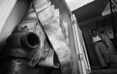 南台新苑消防设施被严重破坏 业主担心安全隐患