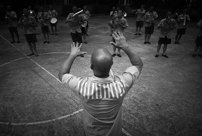 福建省榕城监狱乐队 服刑人员:给生活带来信心