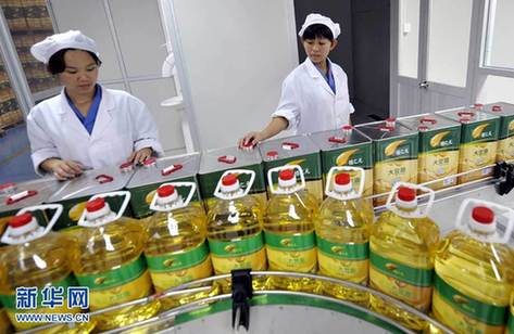 探访食用油生产过程