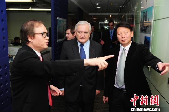 法国前总理拉法兰在深圳为中法合作产业园“站台”