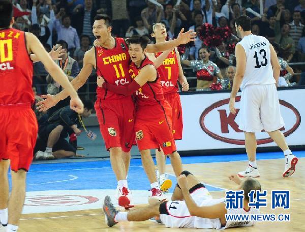 中国队夺得2011年亚洲男篮锦标赛冠军