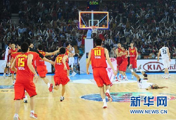 中国队夺得2011年亚洲男篮锦标赛冠军