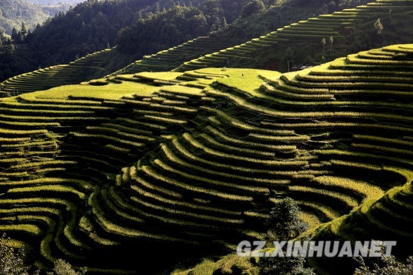 贵州月亮山雨后景美如画
