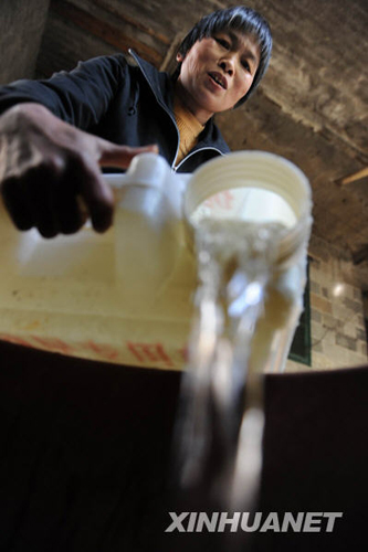 广西全力抗旱 确保群众节日用水