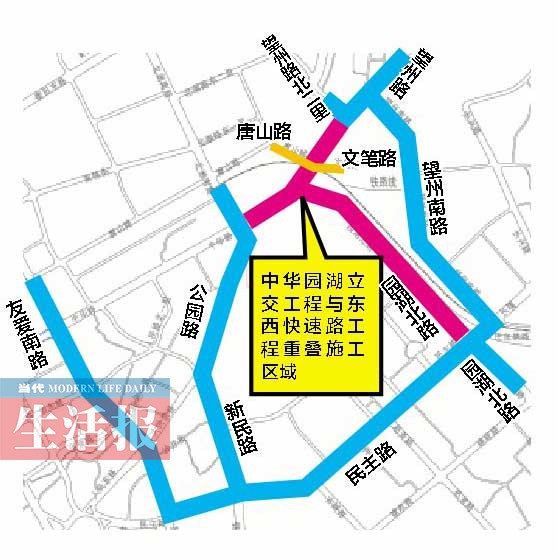 南宁市将建城市快速路 由东至西只需半小时